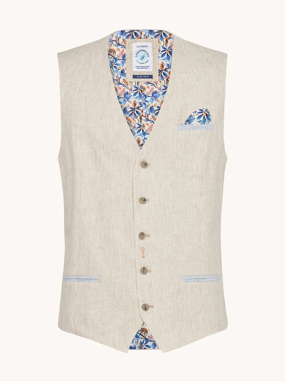 Liivi, Linen Stripe Sand