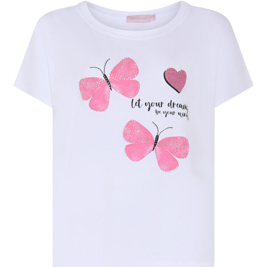 T-paita, Butterfly Bright Rose