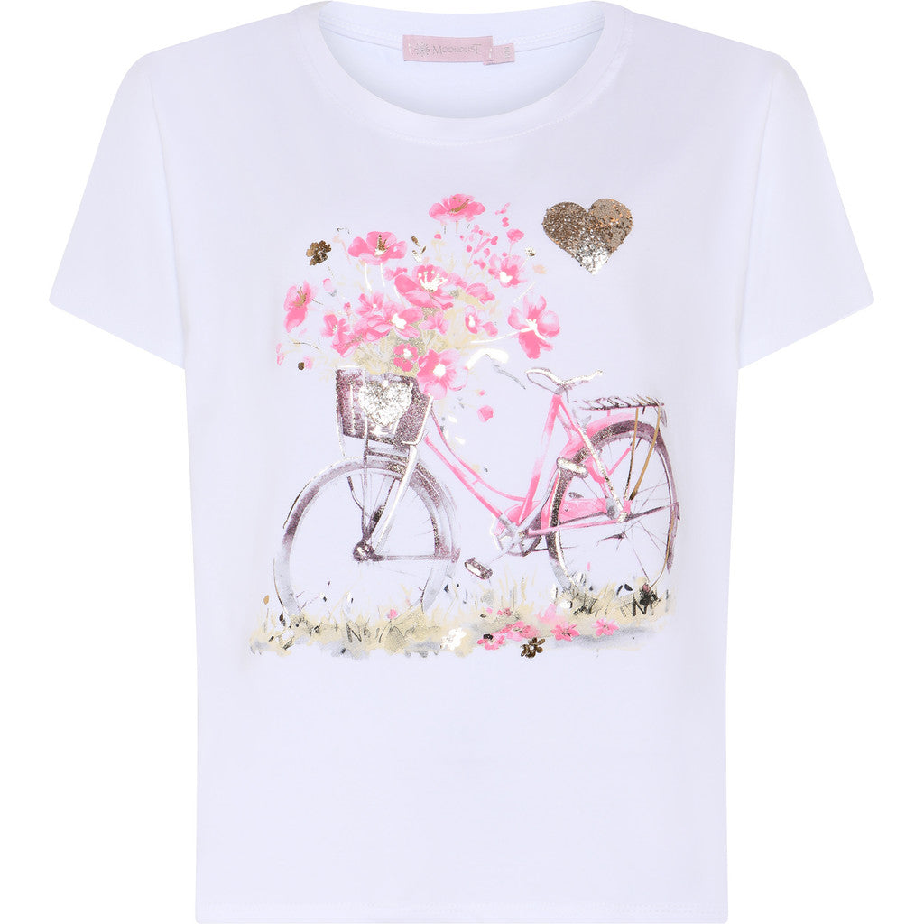 T-paita, Bicycle Bright Rose