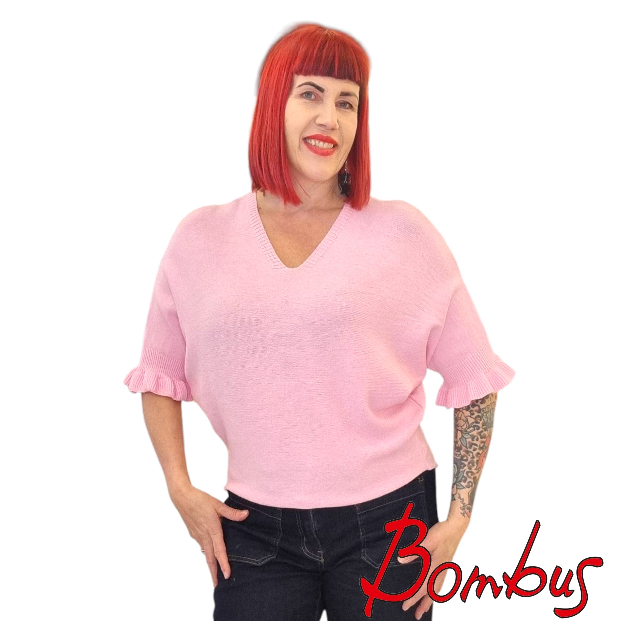 Neule, Annemette Frill Bright Rose