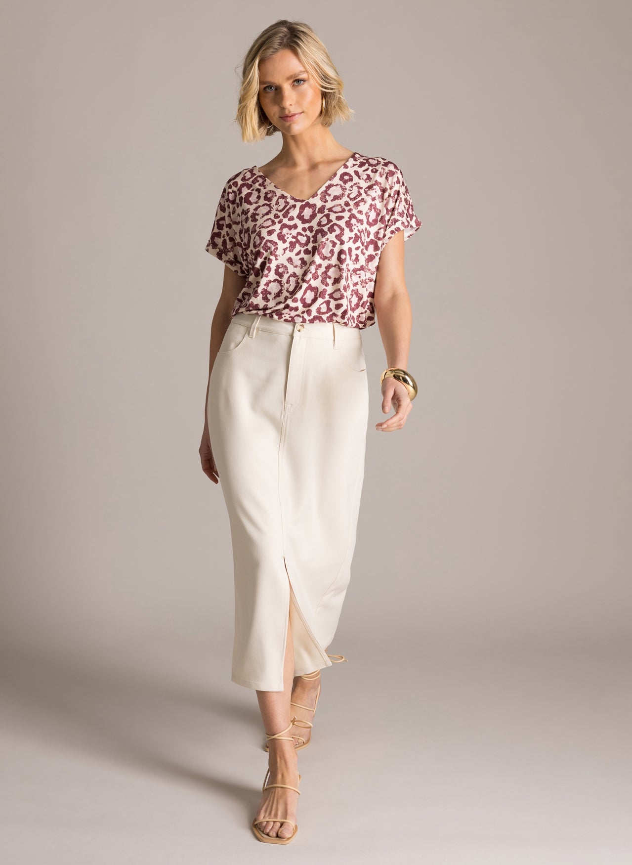 Pusero, Gieltje Plum/Multi Colour