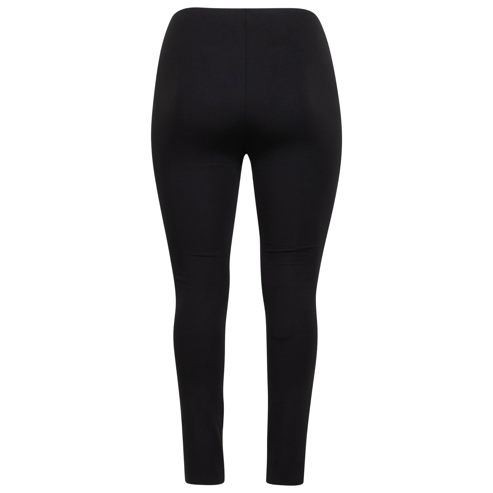 Pont Neuf. Naisten mustat legginsit. Takaosa jerseytä. Takakuva.