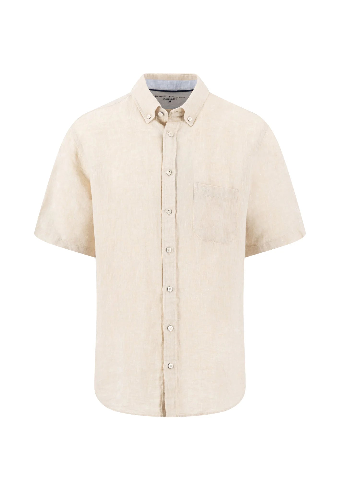 Kauluspaita, Fritz Pure Linen Sand SS