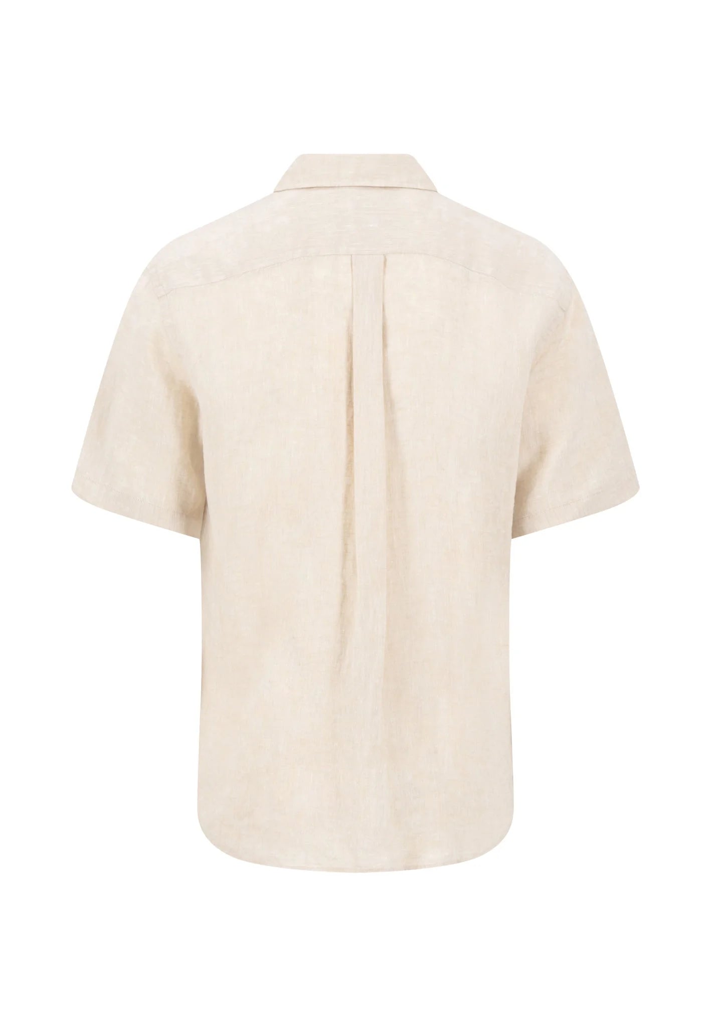 Kauluspaita, Fritz Pure Linen Sand SS