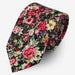 Veniz, kukkakuvioinen solmio.