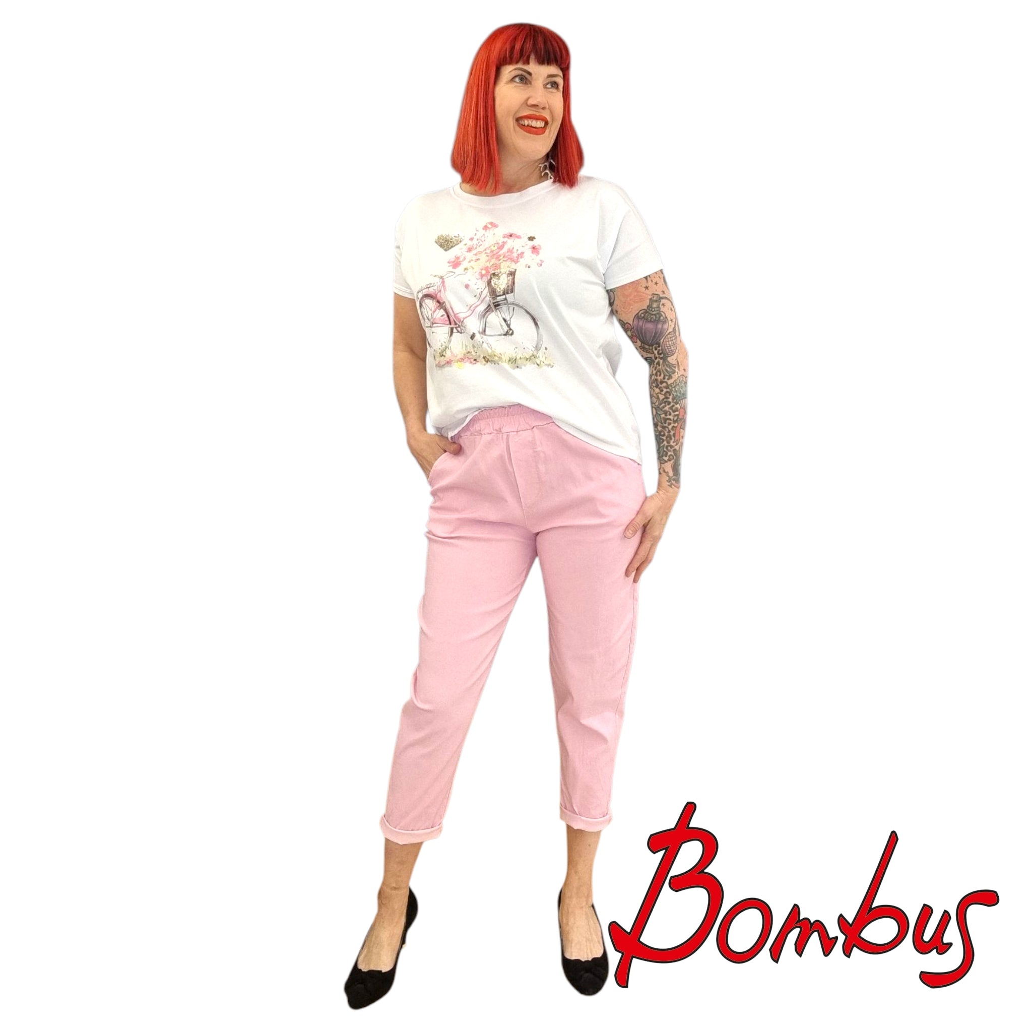 Housut, Line Chino Bright Rose