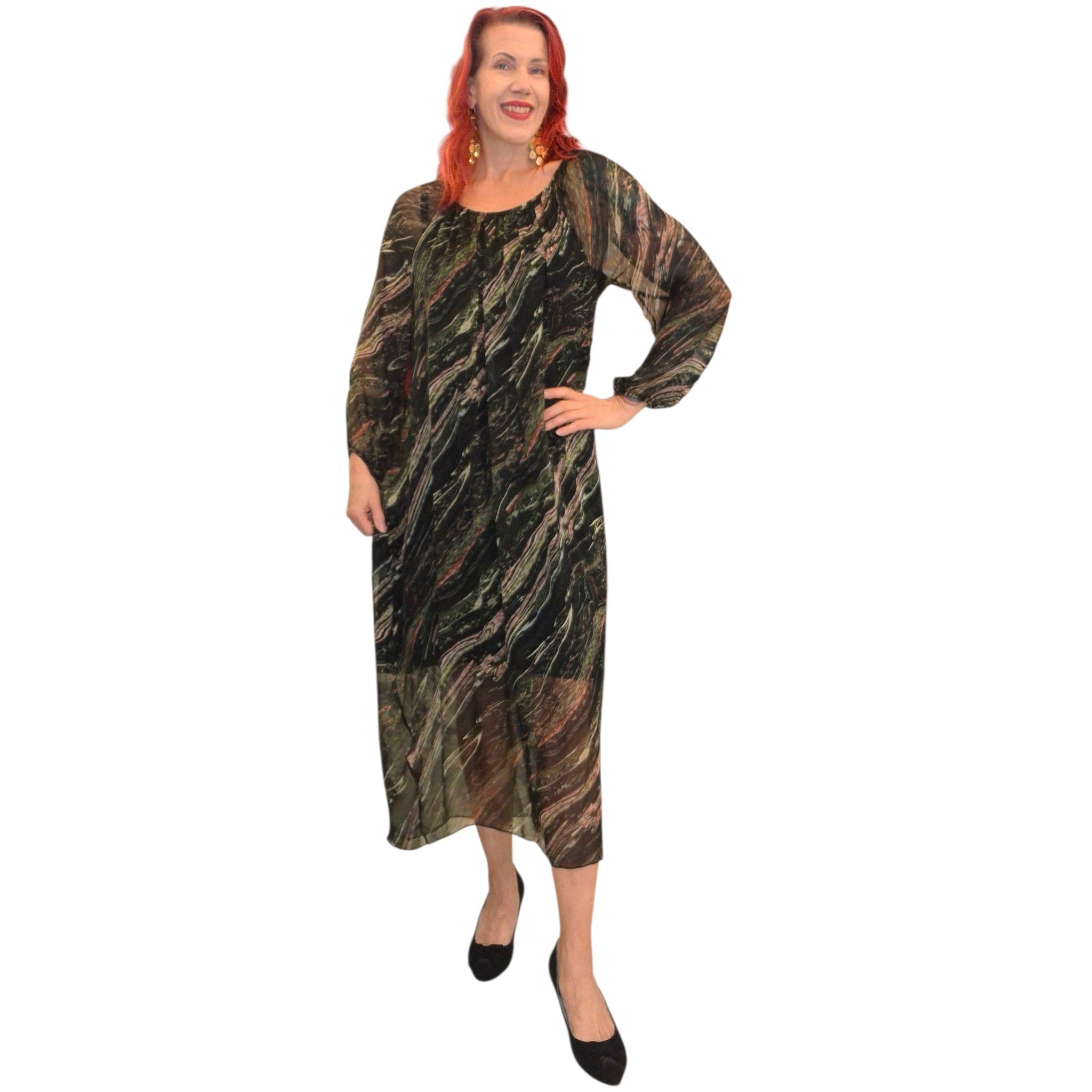 Leninki, Silk Black