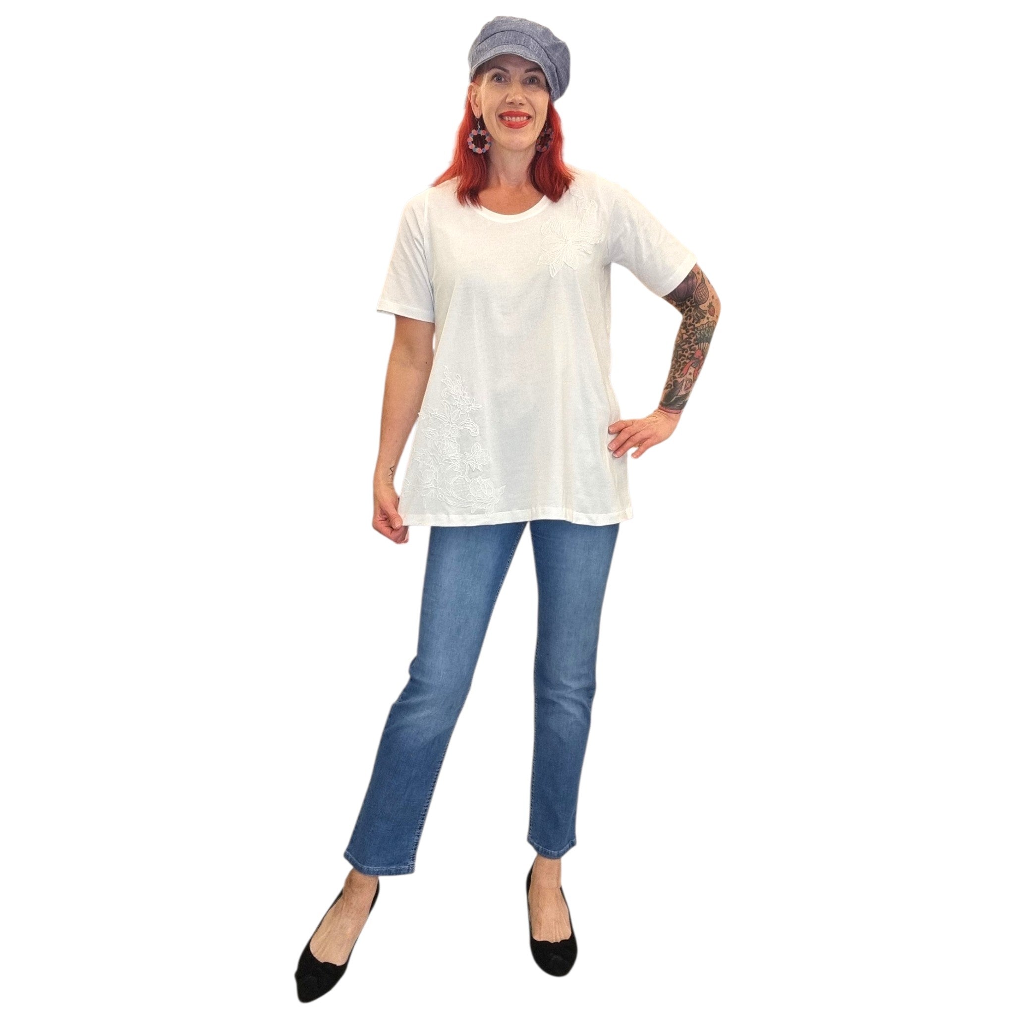 T-paita, Heidi Off White