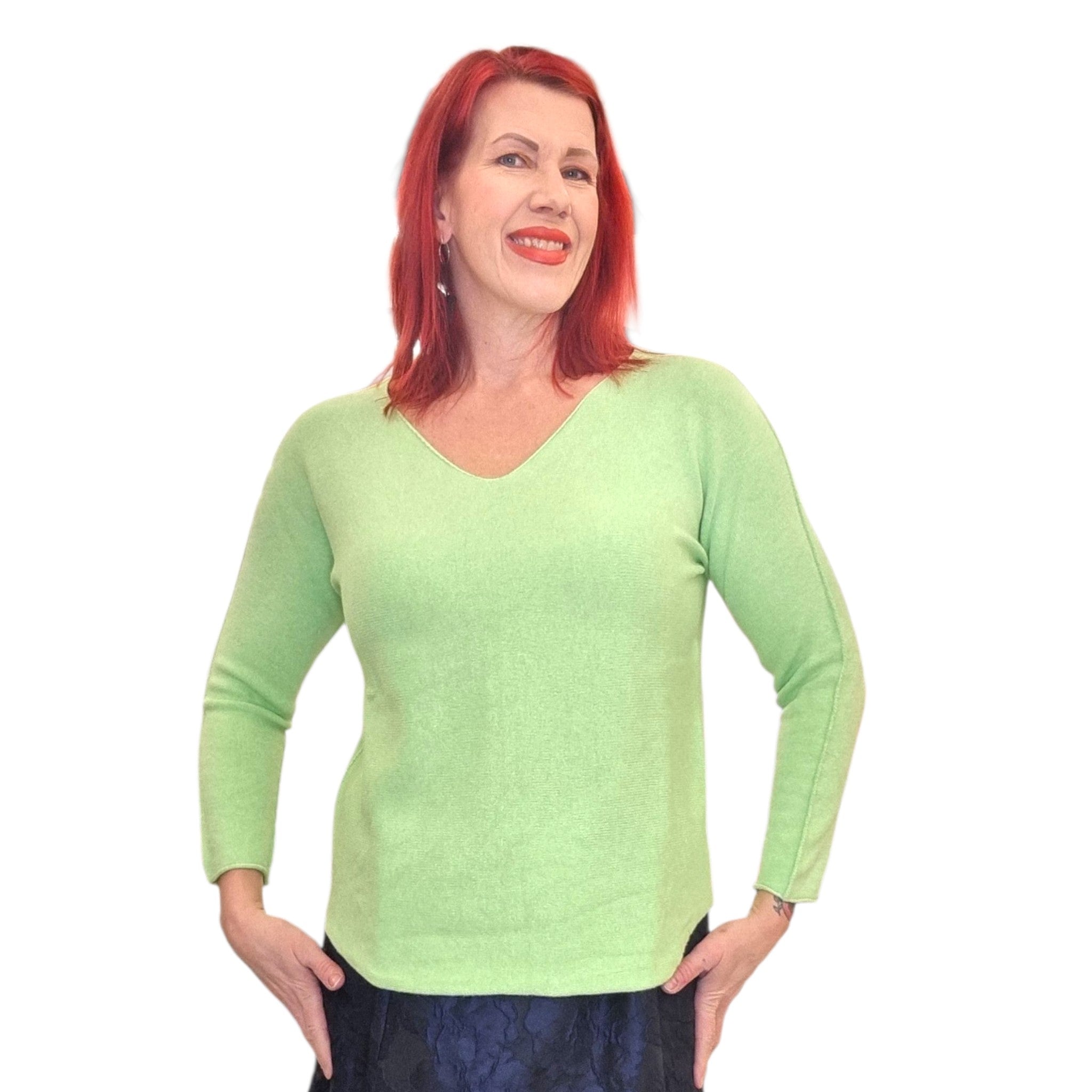 Neule, Leyla Bright Lime Green