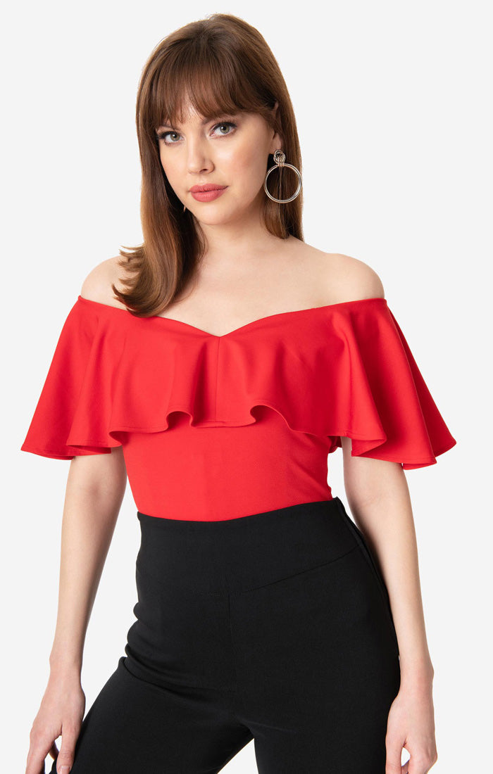 Pusero, Frenchie Top Red