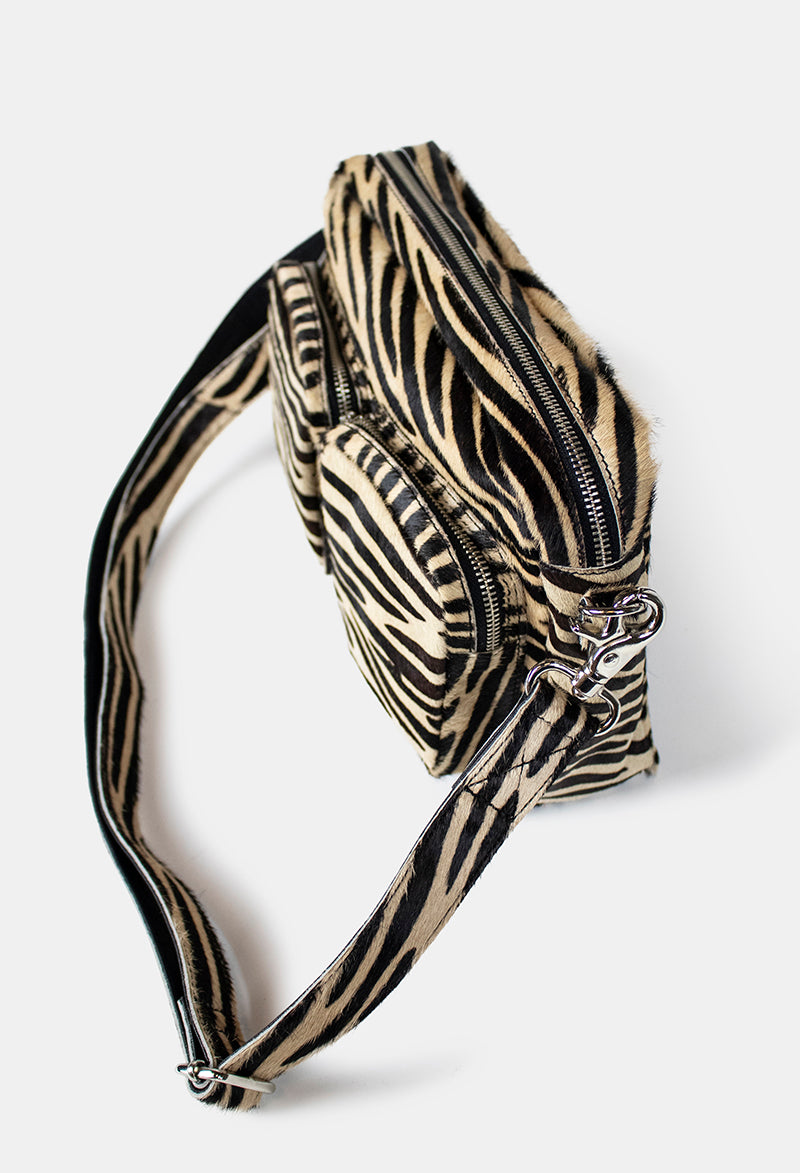 Handbag Arya Fur Zebra - Re:Designed - Bombus