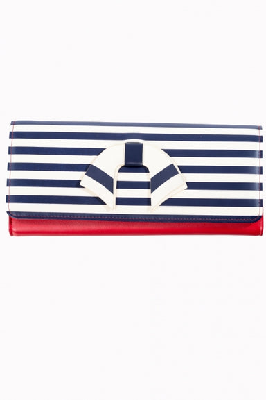 Wallet / Handbag Vintage Nautical Red - Boutique Freda - Bombus